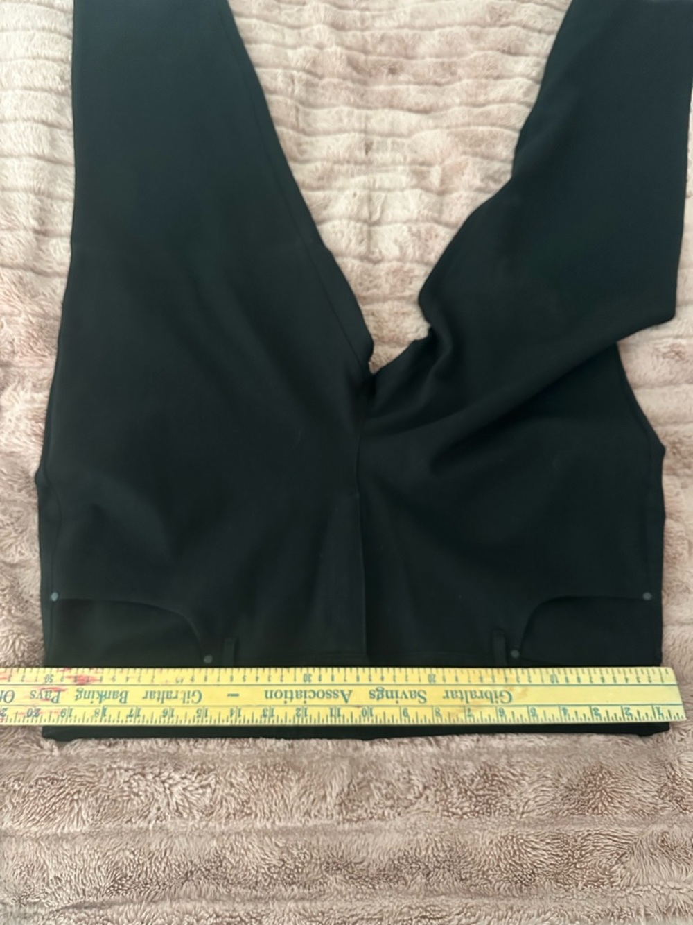 Chico’s Black Pull-On Ponte Pants – Size 3.5 (US 18 Tall) - Picture 6 of 8